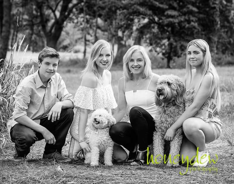 family photography in park
